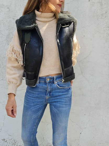 CHAQUETA CHIPORRO VERDE.