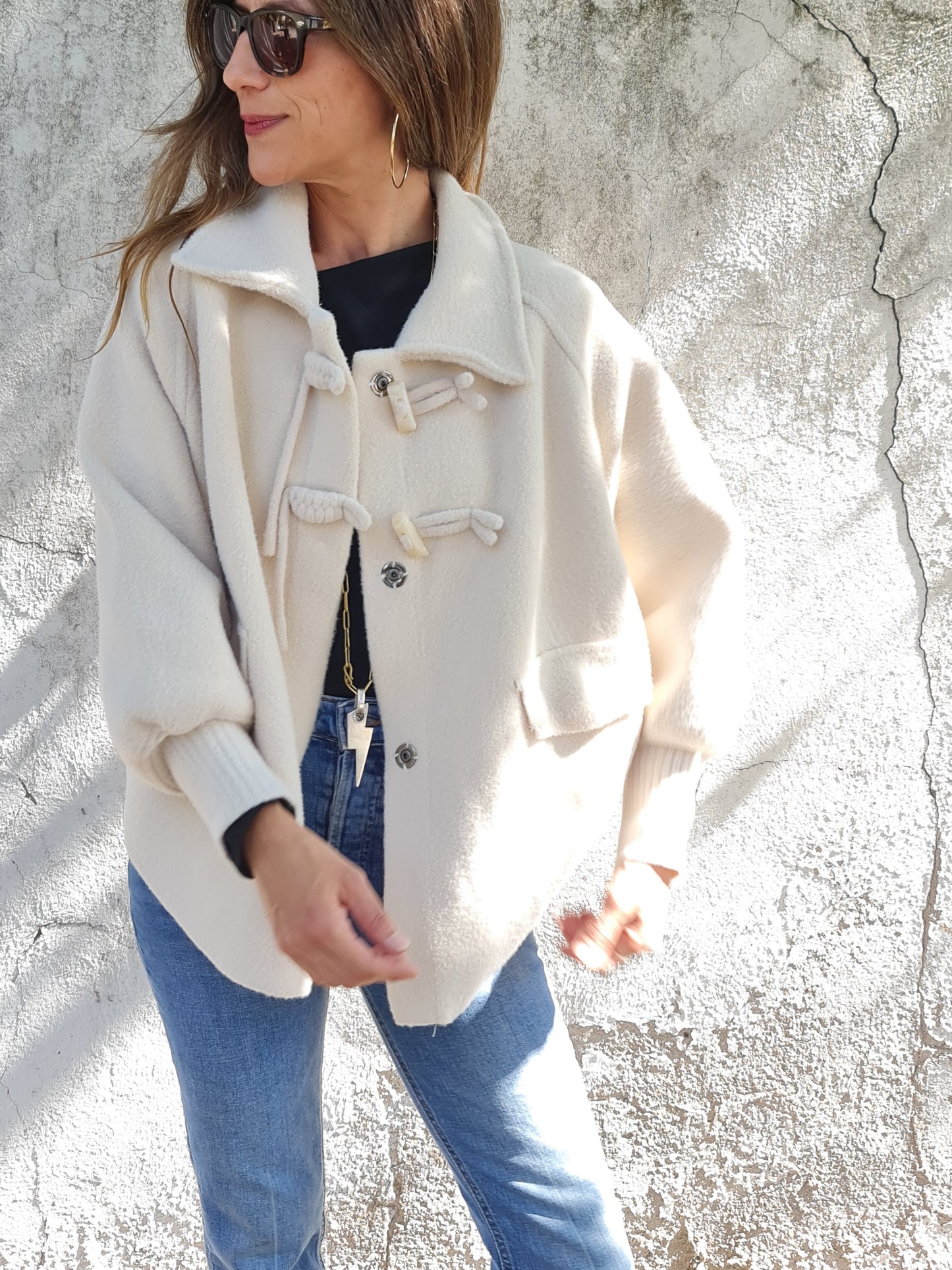CHAQUETA/CAPA MAITE CRUDO.