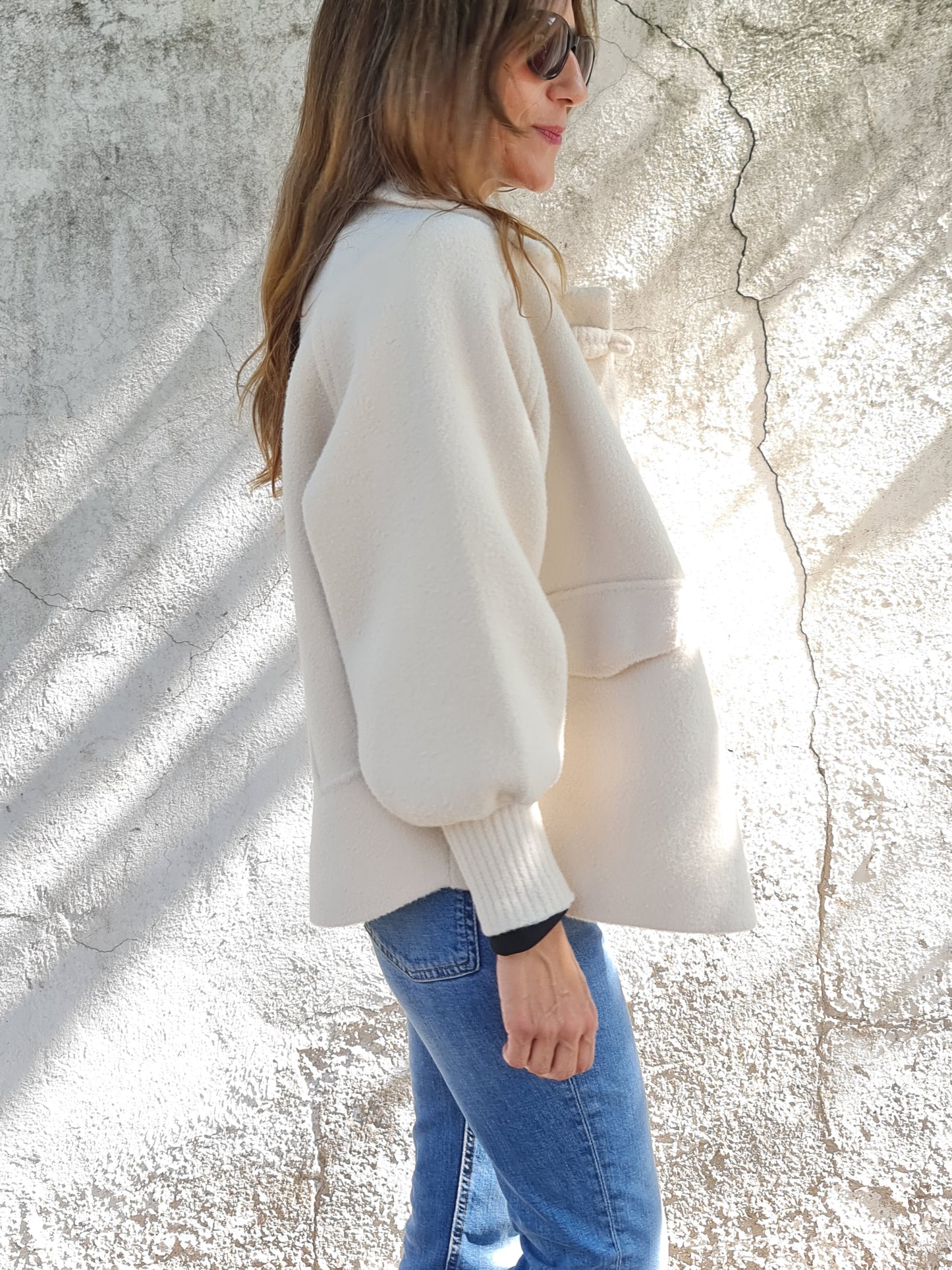 CHAQUETA/CAPA MAITE CRUDO.