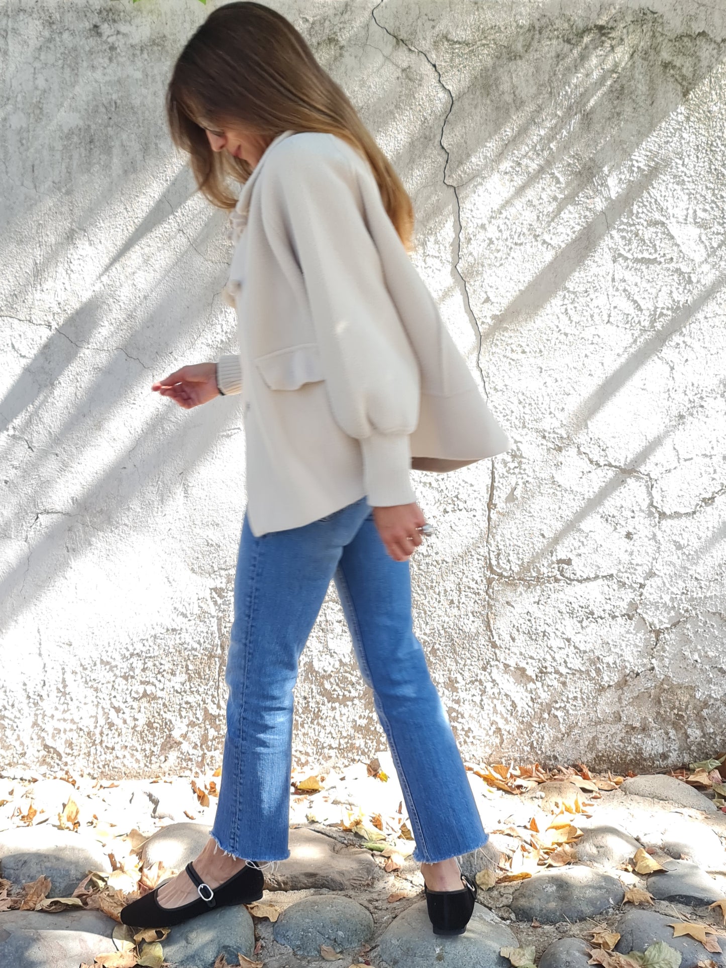 CHAQUETA/CAPA MAITE CRUDO.