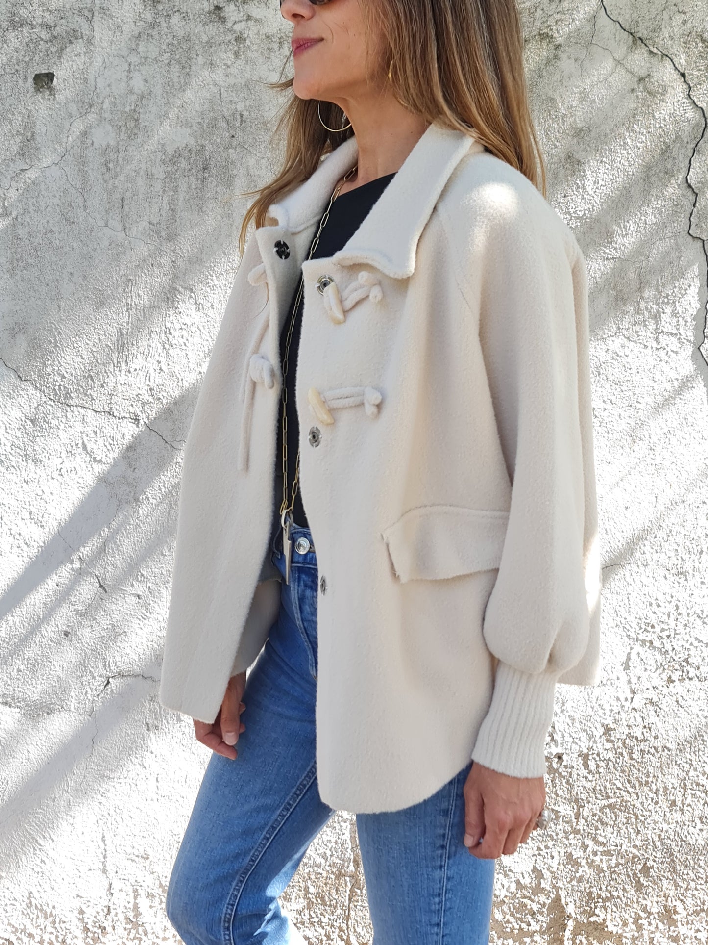 CHAQUETA/CAPA MAITE CRUDO.