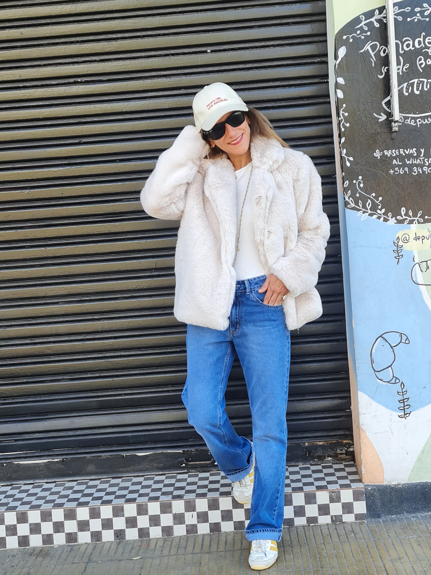 JEANS DIANA AZUL MEDIO.