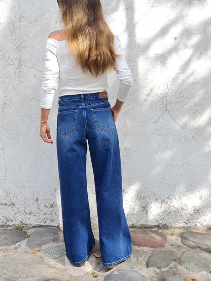 JEANS AGUSTINA AZUL.
