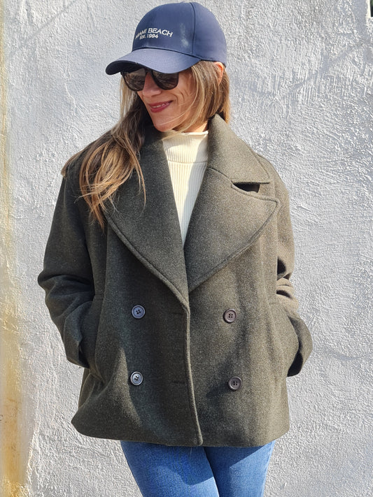 CHAQUETA VICTORIA VERDE MUSGO -10% DCTO.