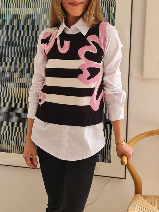 SWEATER AGATA NEGRO.