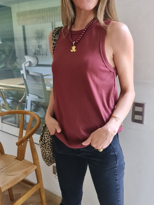 POLERA LETICIA BURDEO.