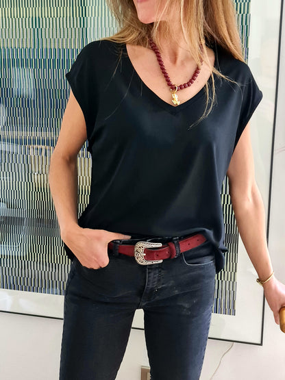 POLERA LOLA NEGRA -10% DCTO.