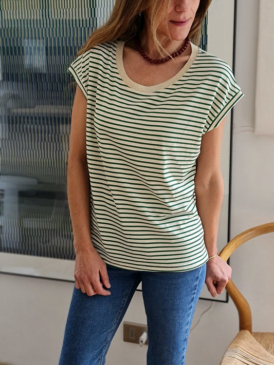 POLERA GRACIA VERDE.