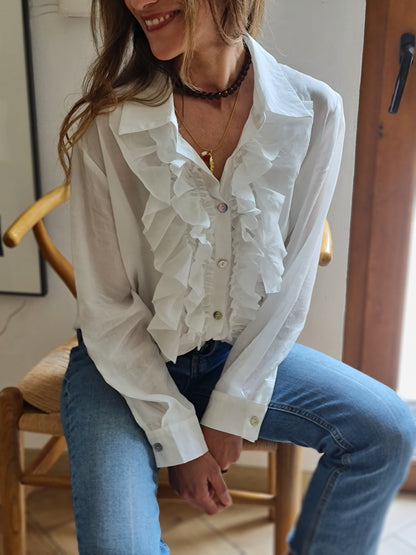 BLUSA ANTONIETA BLANCA.