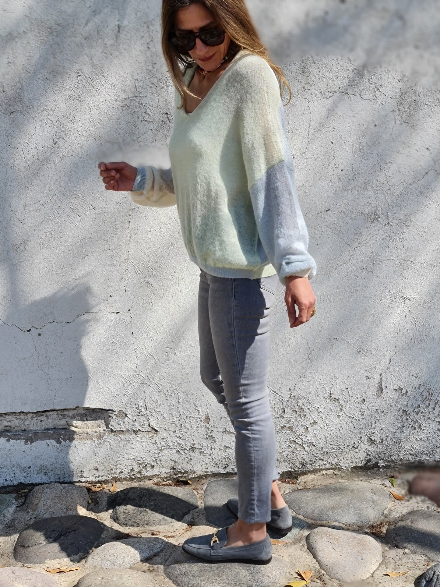 SWEATER CLARITA VERDE.