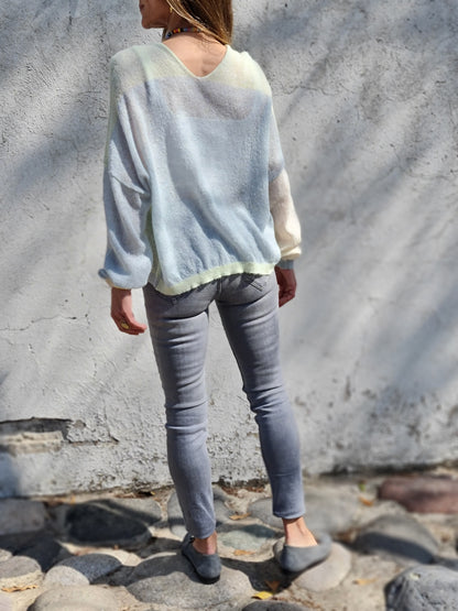 SWEATER CLARITA VERDE.