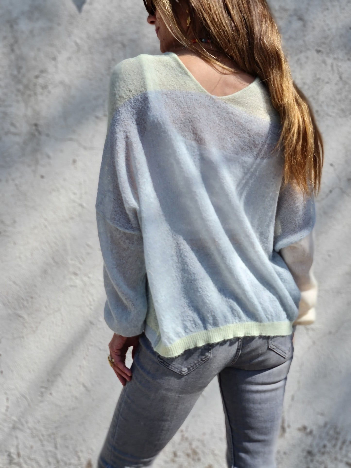 SWEATER CLARITA VERDE.