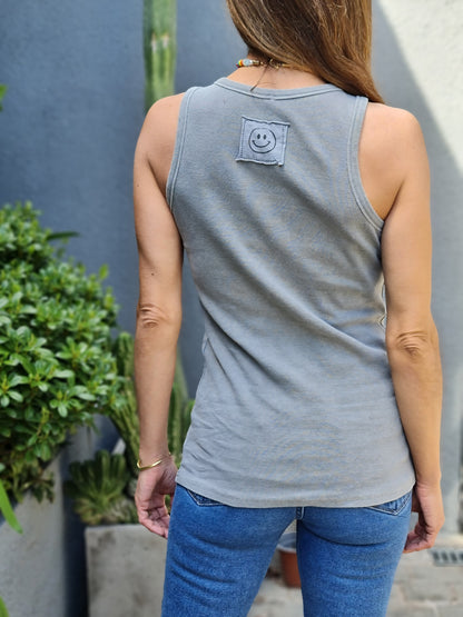 POLERA RENATA GRIS SUAVE -10% DCTO.