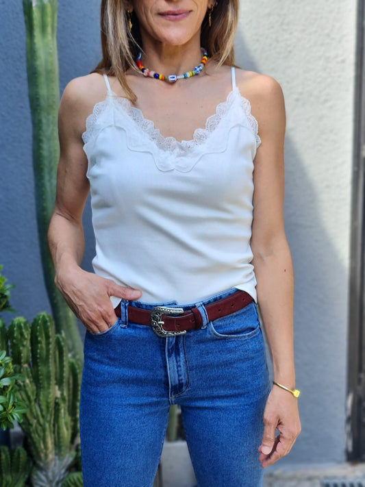 Polera Bego Blanca
