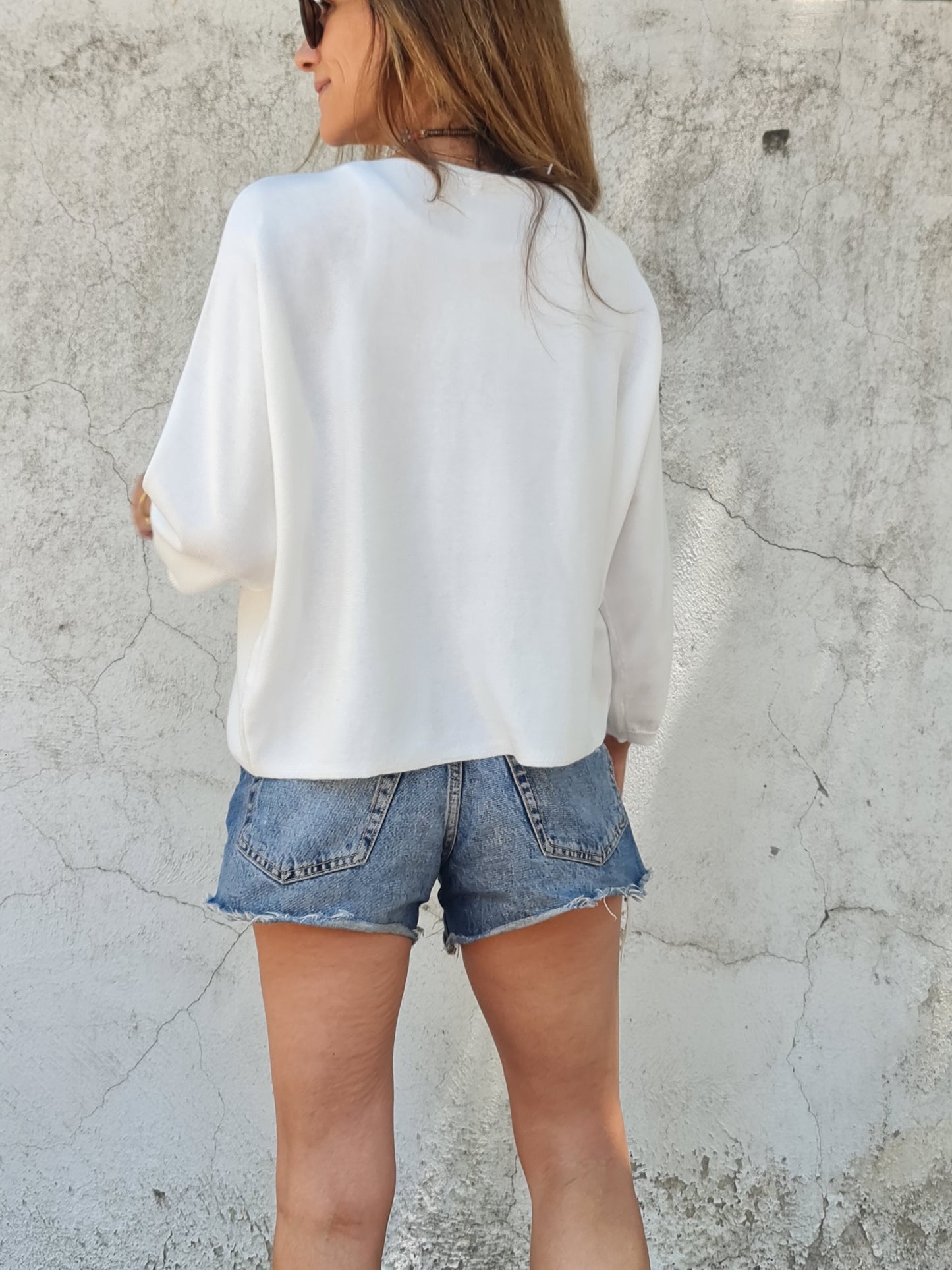 SWEATER MANUELA BLANCO -35% DCTO.