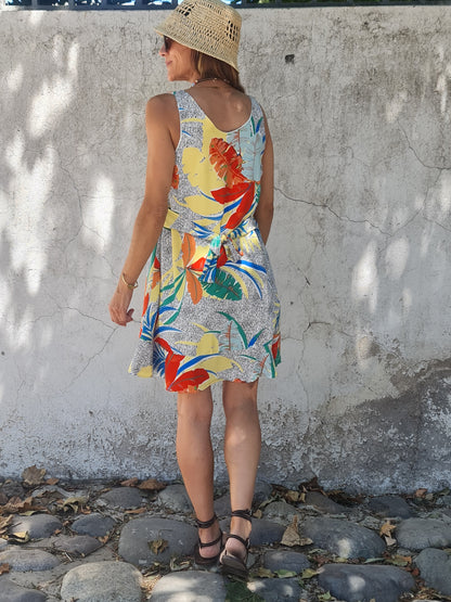 VESTIDO AMANDA ROJO -60% DE DCTO.