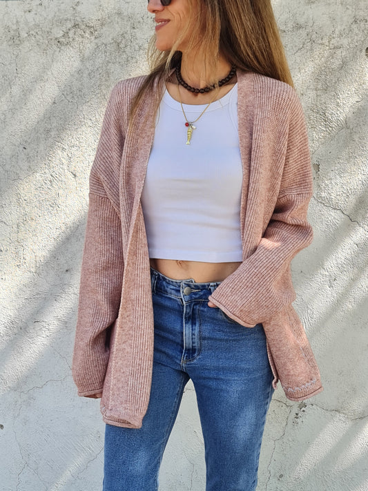 CHALECO ISIDORA ROSADO -35% DCTO