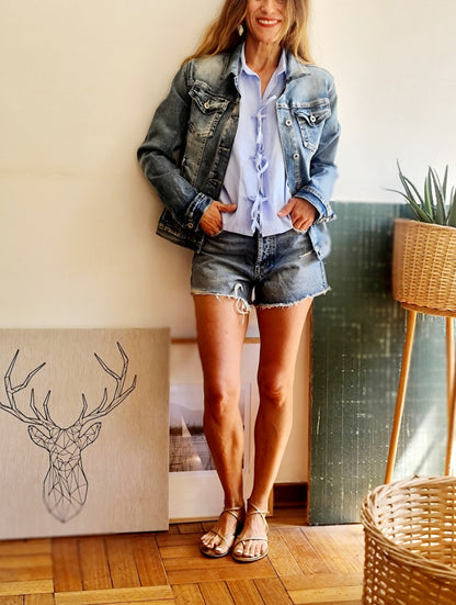 BLUSA NATALIA CELESTE.