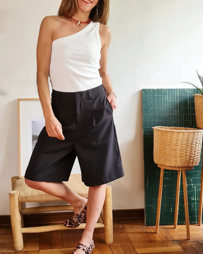 Bermudas Filipa Negro. - Quemepongotienda