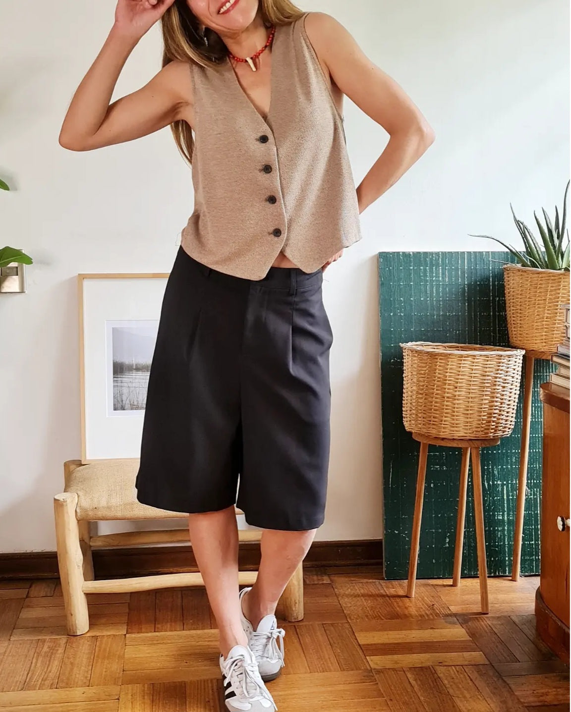 Bermudas Filipa Negro. - Quemepongotienda