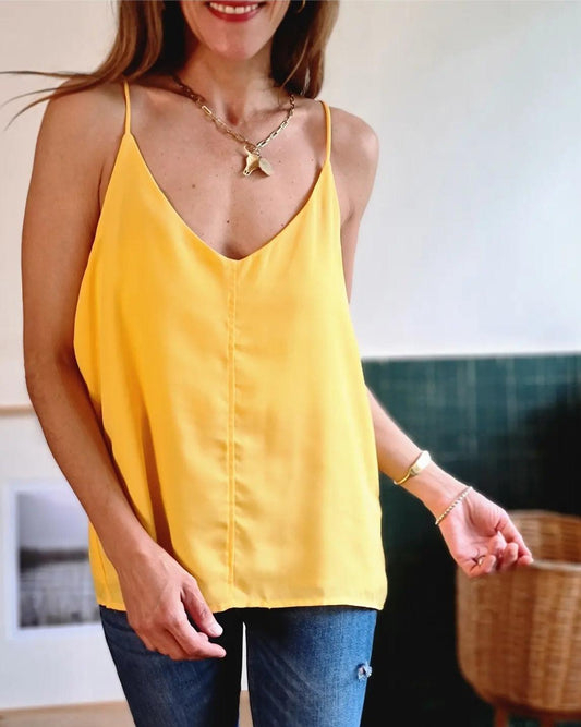 BLUSA ANTO AMARILLA ORO -70% DE DCTO. - Quemepongo
