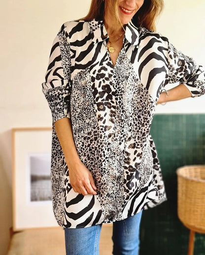 BLUSA CEBRA -50% DE DCTO. - Quemepongo