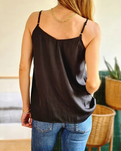 BLUSA FRAN NEGRA -70% DE DCTO. - Quemepongo