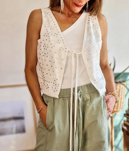 GILLET LINO BRILLO BLANCO -30% DE DCTO. - Quemepongo