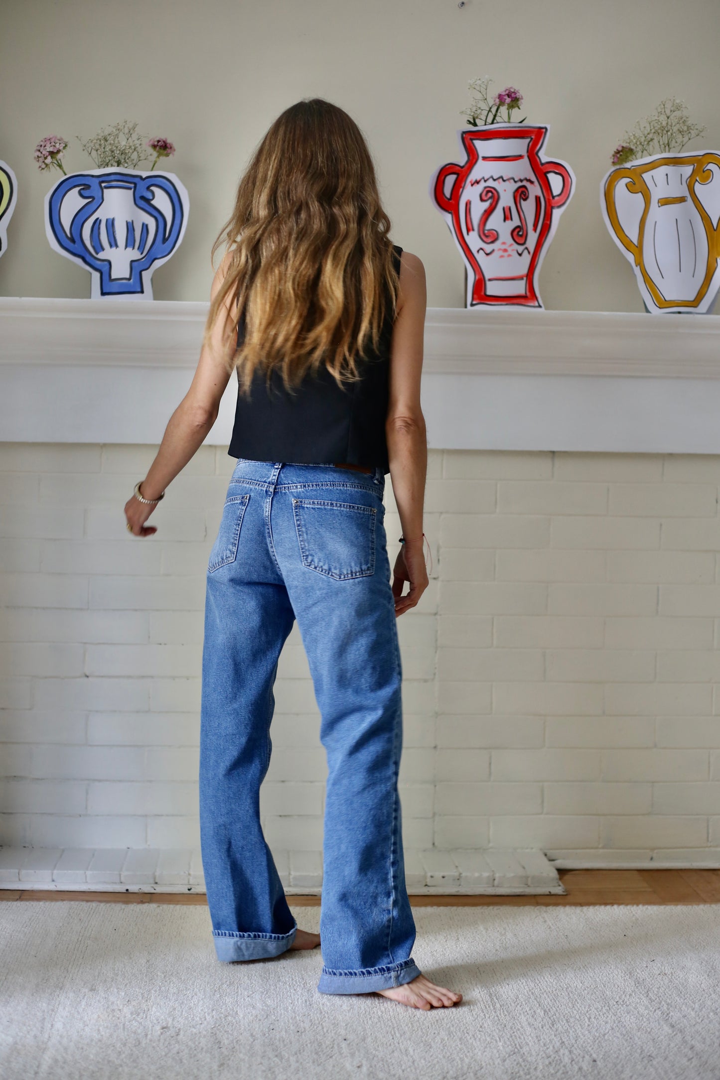 JEANS DIANA AZUL MEDIO 40% DE DCTO.