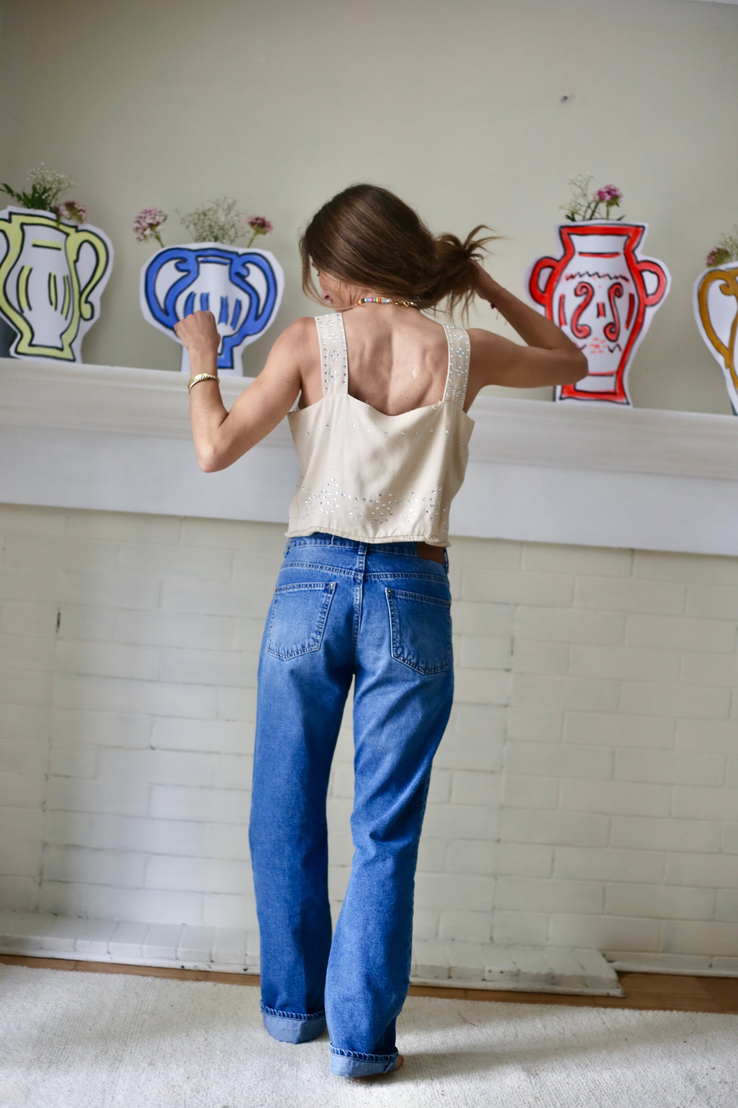 JEANS DIANA AZUL MEDIO 40% DE DCTO.