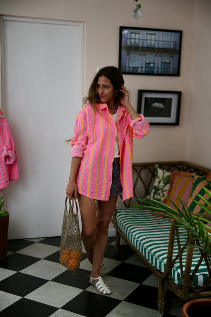BLUSA AMAPOLA FUCSIA/ LILA/ NARANJA