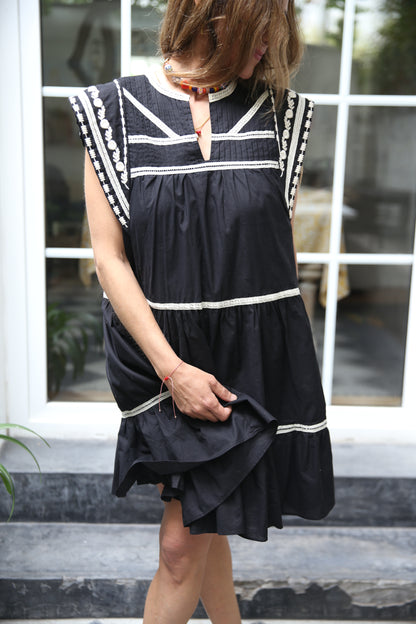 VESTIDO  FEDERICA NEGRO