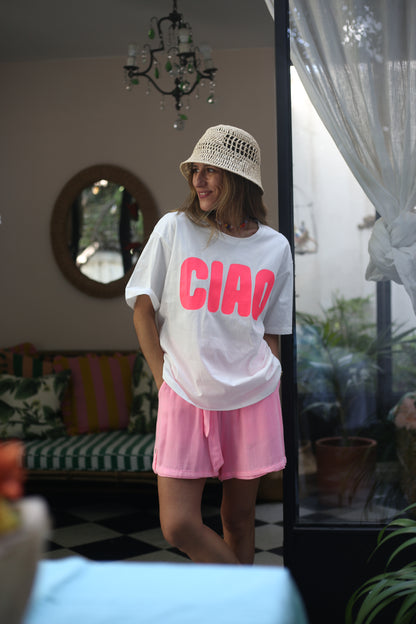 POLERA CIAO BLANCA -25% DCTO.