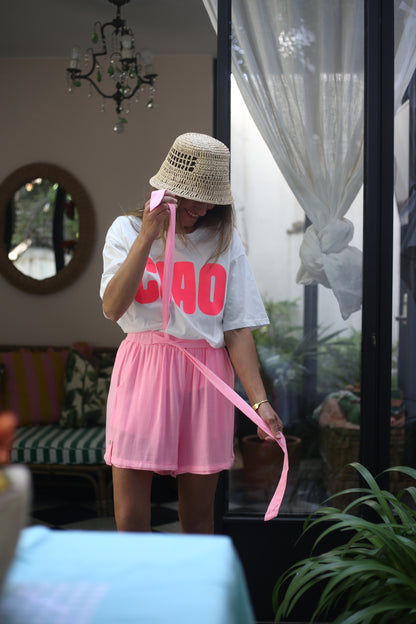 POLERA CIAO BLANCA -25% DCTO.