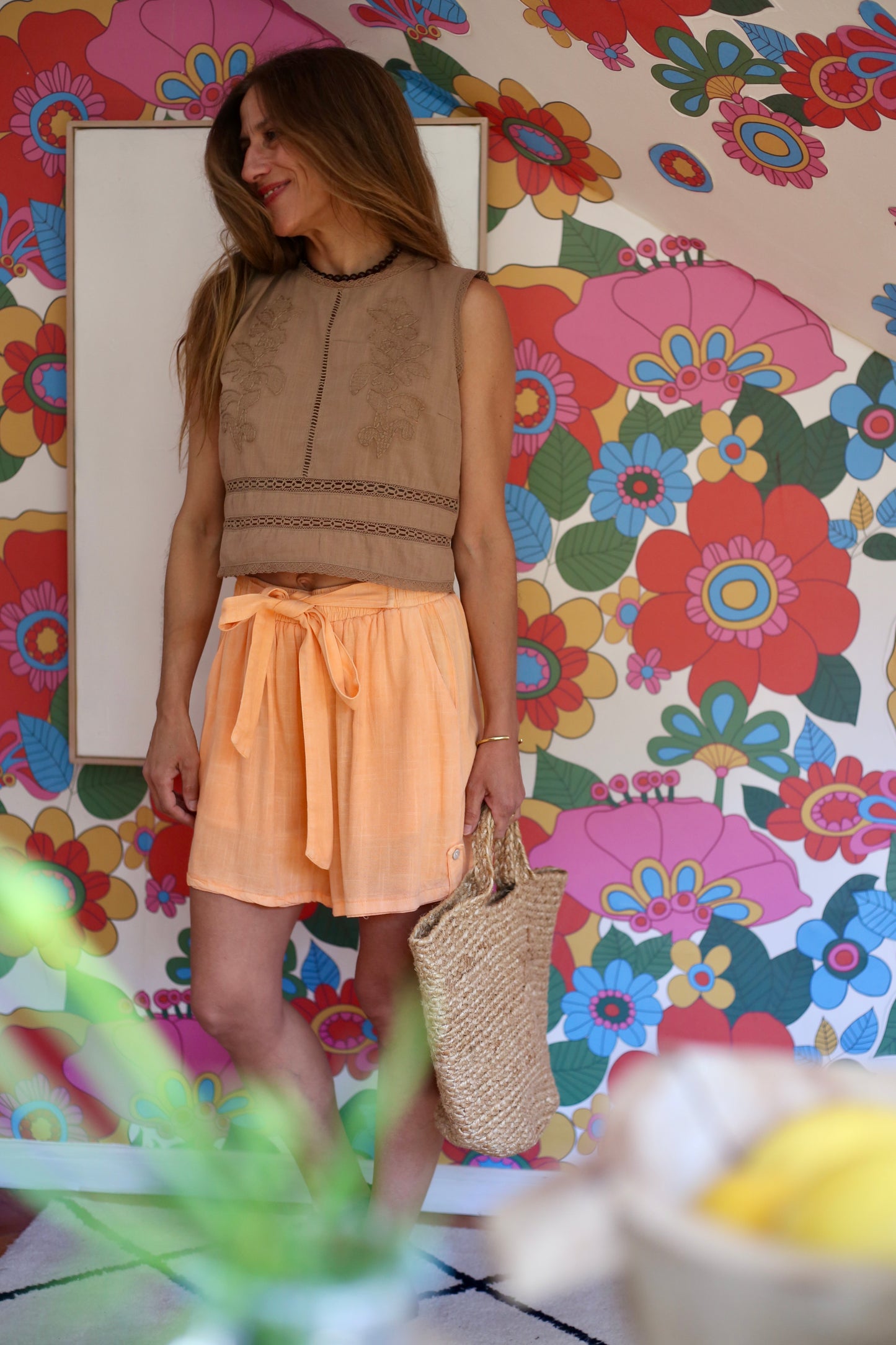 BLUSA DOMITILA CHOCOLATE SUAVE-15%DCTO.