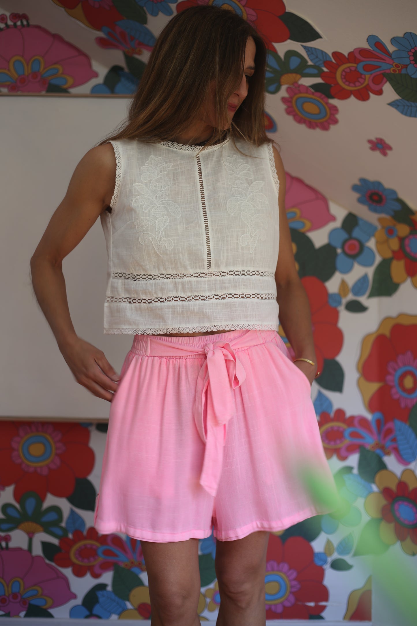 BLUSA DOMITILA BLANCA-15%DCTO.