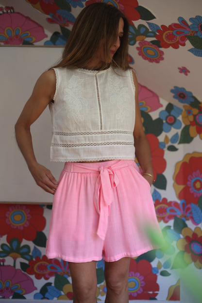 BLUSA DOMITILA BLANCA-15%DCTO.