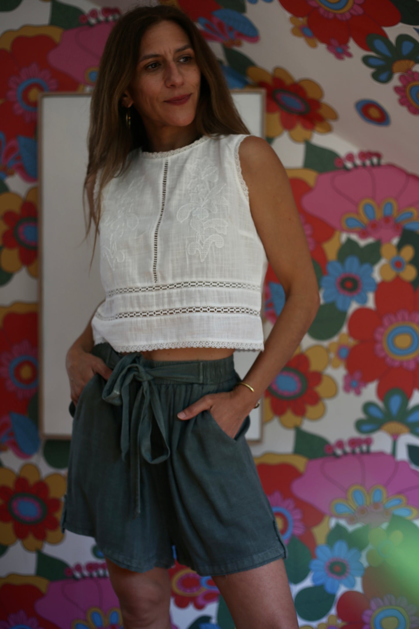 BLUSA DOMITILA BLANCA-15%DCTO.