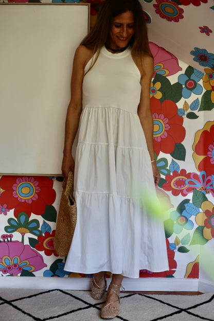 VESTIDO TAMARA BLANCO-15%DCTO.
