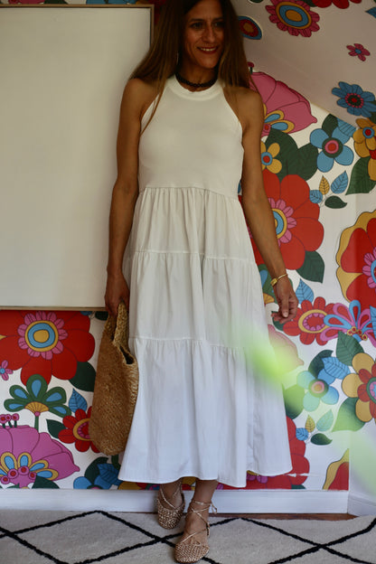 VESTIDO TAMARA BLANCO-15%DCTO.