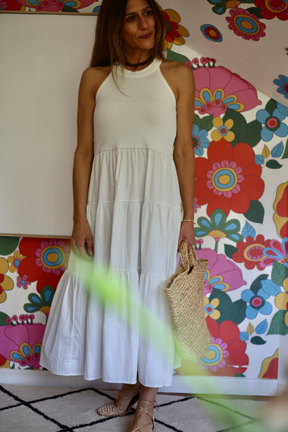 VESTIDO TAMARA BLANCO-15%DCTO.