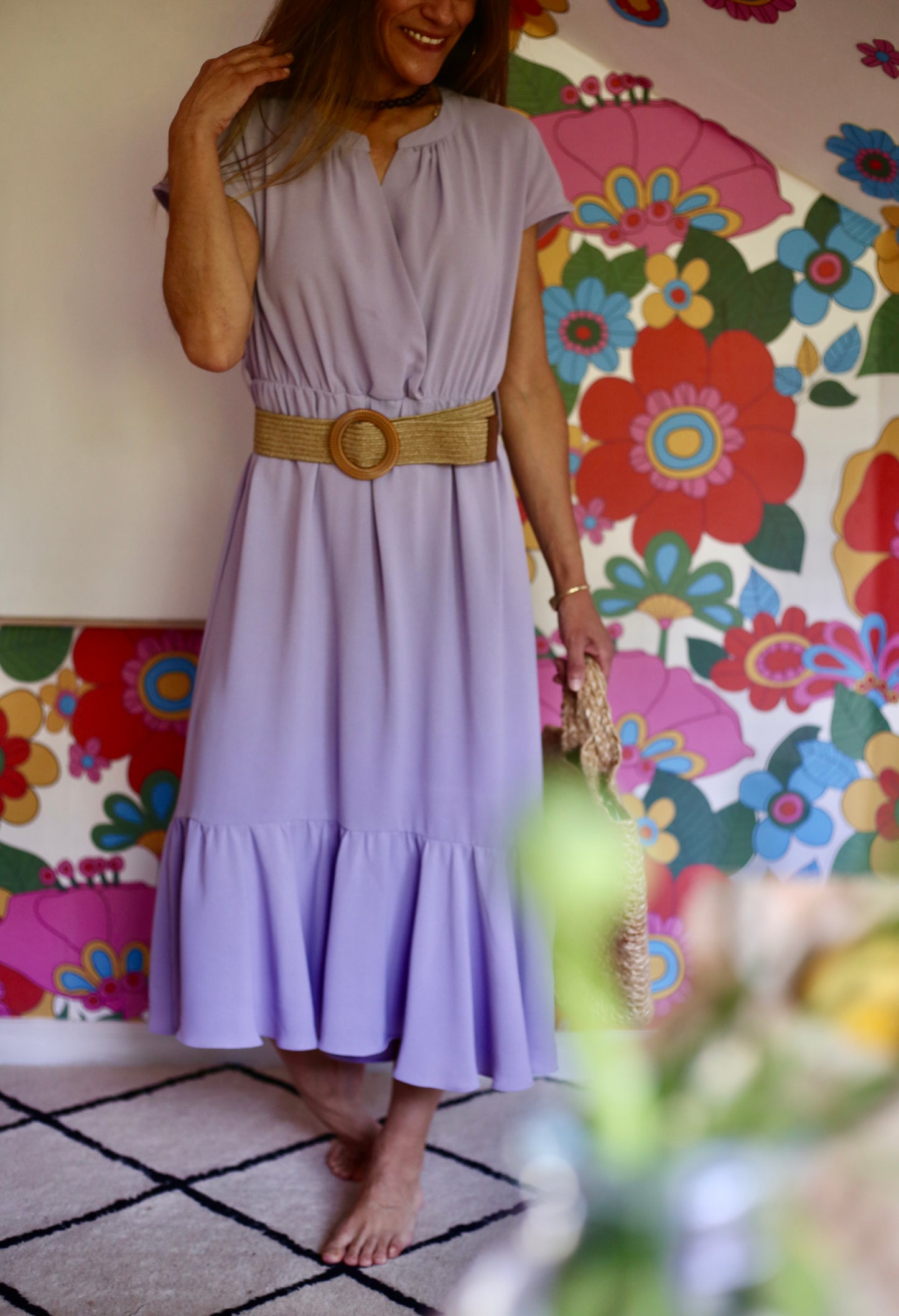 VESTIDO PASTORA LILA-40% DCTO