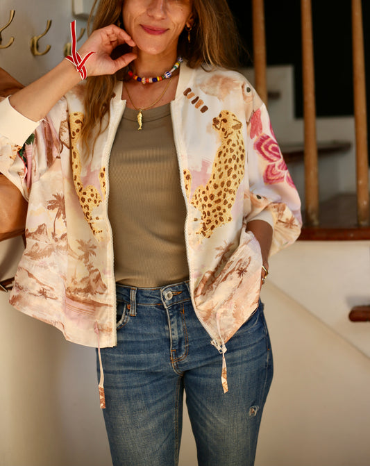 CHAQUETA BOMBER TIGRE-15% DCTO.