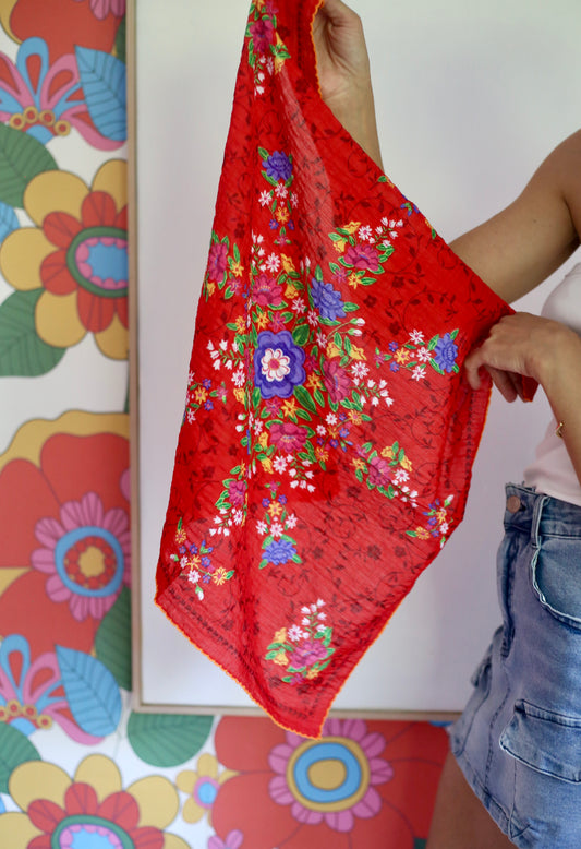 PAÑUELO ROJO-10%DCTO.