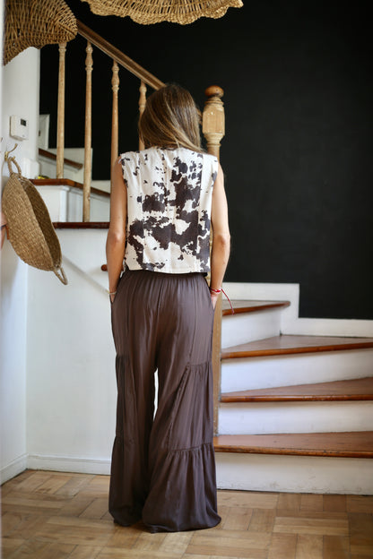 PANTALON AMPARO CHOCOLATE -15% DCTO.