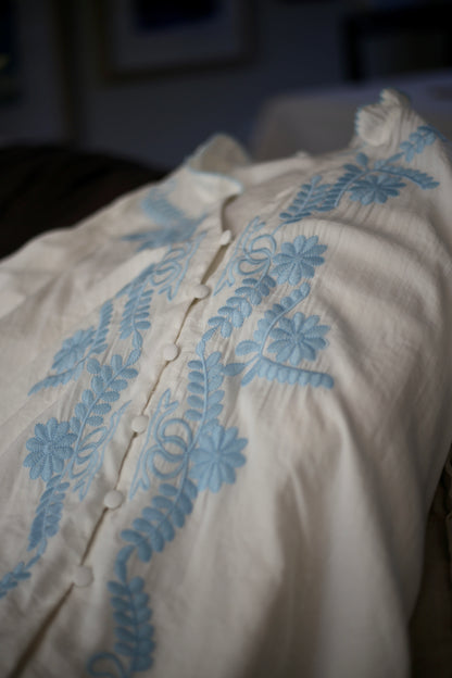 BLUSA ANGELITA CELESTE.