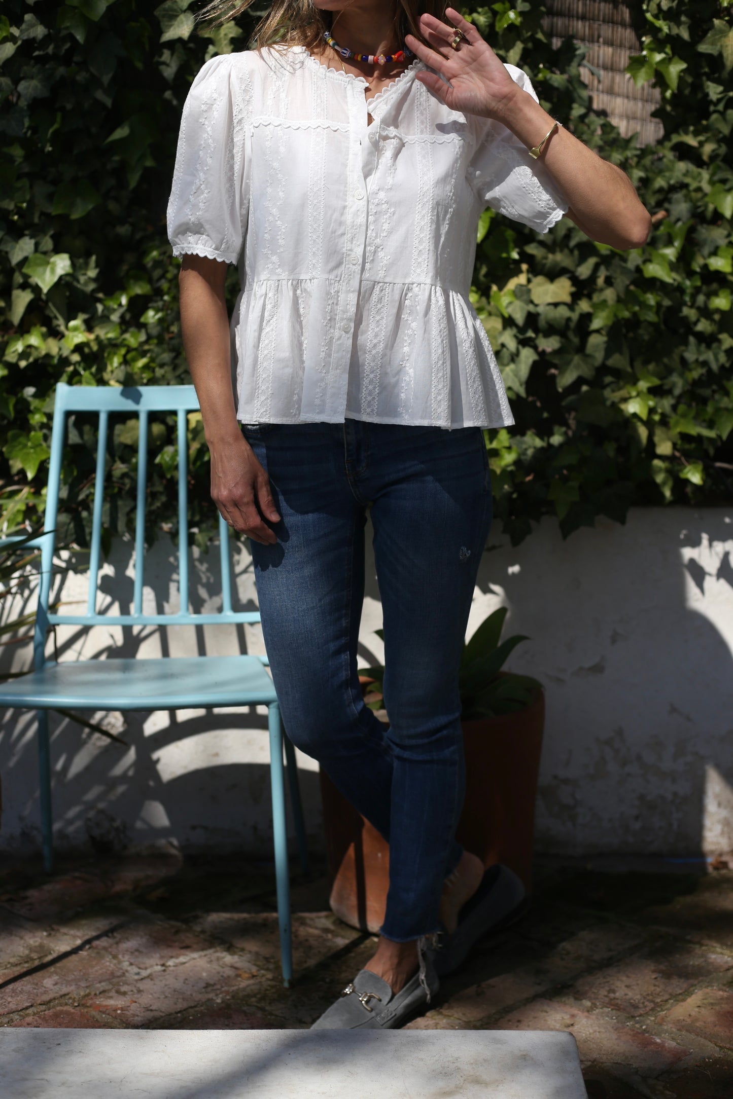 BLUSA ASUNCIÓN BLANCA.