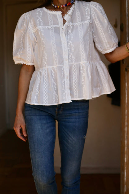 BLUSA ASUNCIÓN BLANCA.