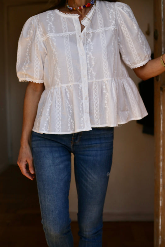 BLUSA ASUNCIÓN BLANCA.