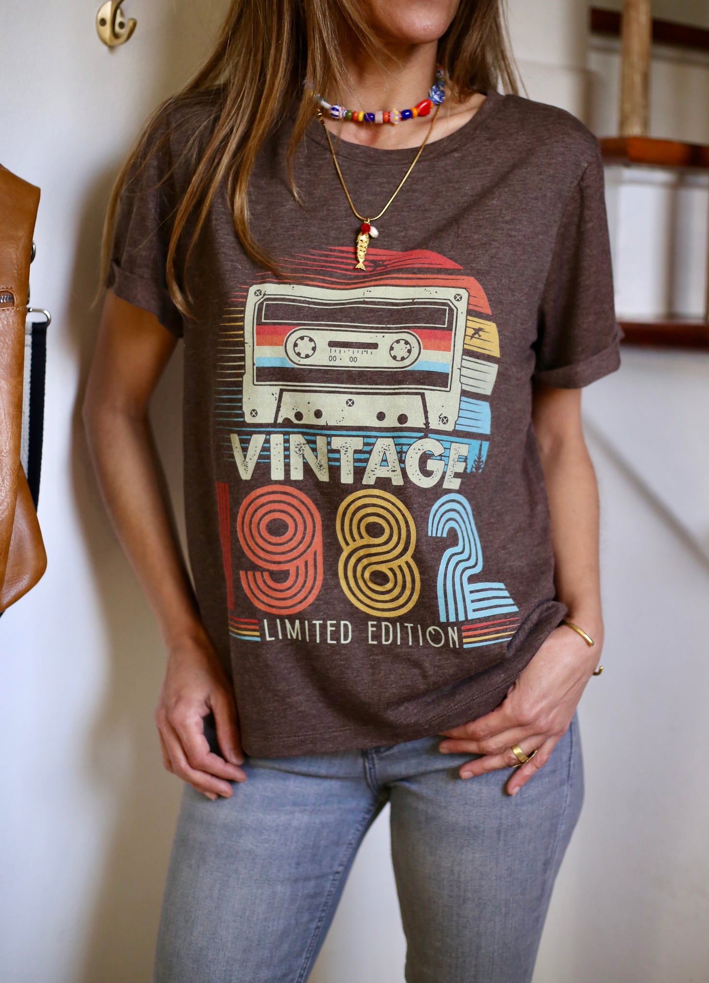 POLERA 1982 CAFÉ.